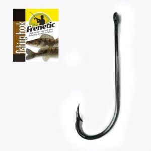 Frenetic horog FS608 black nikkel egyenes szárú süllős csukás 2 126253645 - Frenetic