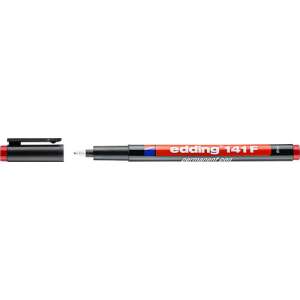 EDDING 141F Permanentmarker, rot, 0,6 mm - Marker