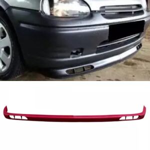 Opel Corsa B Kompatibilis Laguna Típus Első Lökhárító Toldat Tuning Készlet Piros Szín AutoVision