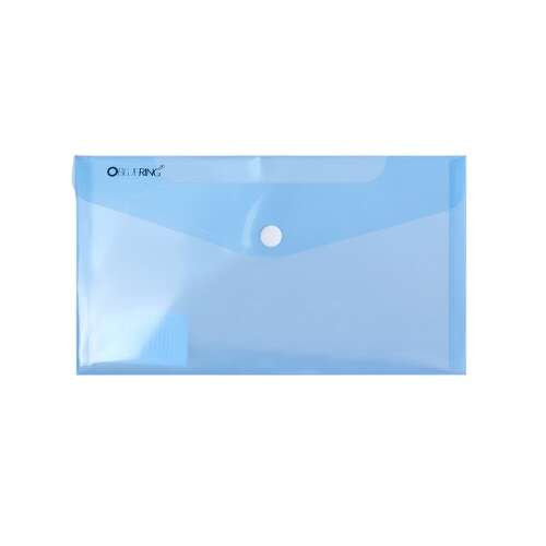 Pungă pentru documente dl `cheque` patent pp bluering® transparent blue