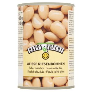 HAPPY FRUCHT FEHÉR ÓRIÁSBAB 400G 126276421 - Befőtt & Konzerv