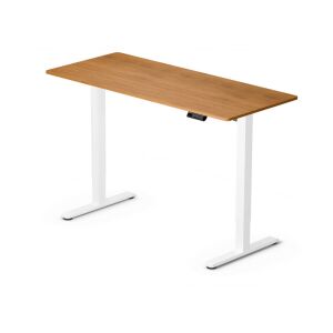 Elektromosan állítható magasságú íróasztal - 140x60cm arany tölgy ülő-/állómunkához - LVN System Lite LV1718