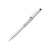 ICO Chameleon 4 in 1 Touch Pen, silver, with blue stylus tip