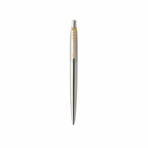 Parker Jotter Stainless Steel Ballpoint Pen with Gold Clip - Pen