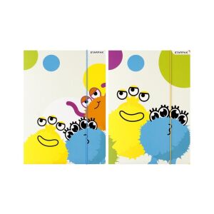 Szörnyecskés A/4 gumis mappa - kétféle