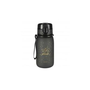 Let's drink kulacs 400 ml - Ombre Green-Black (536878)