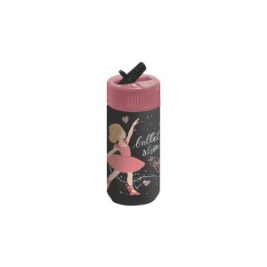 Balerina sticlă tritan 330 ml - Ballet shoes (BABL11) 126278607 - Transportatori de alimente și băuturi