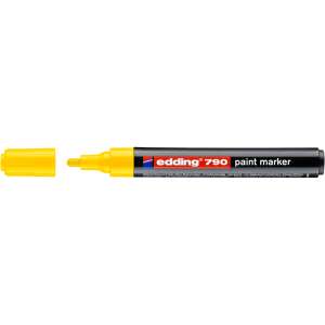 EDDING 790 paint marker, yellow, 2-3mm - Lacquer marker