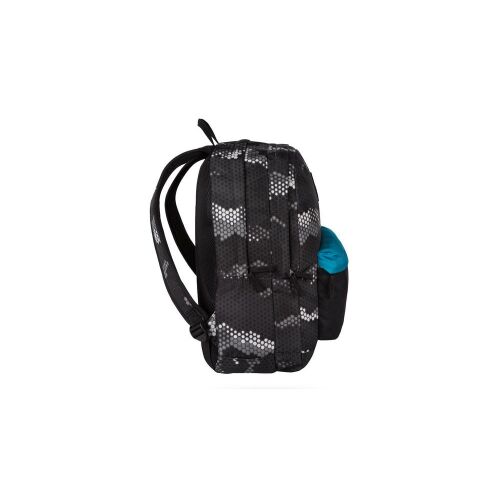 Coolpack Scout hátizsák, fekete szürke mintával, oldalnézet - CoolPack