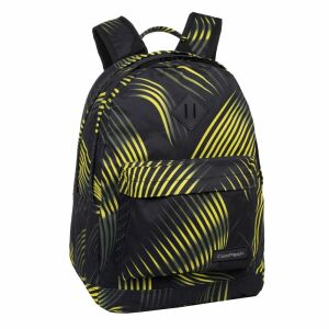 Coolpack Scout Schwarz-Gelber Schulrucksack Vorderansicht - Schreibwaren & Schreibmaterial