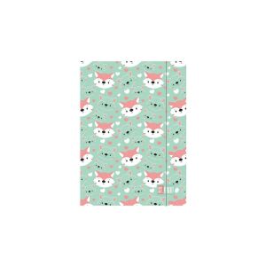 Aktentasche mit Gummiband A4 300g/m2 Lovely Fox mkmo St.Right 126280852 - Schreibwaren & Schreibmaterial