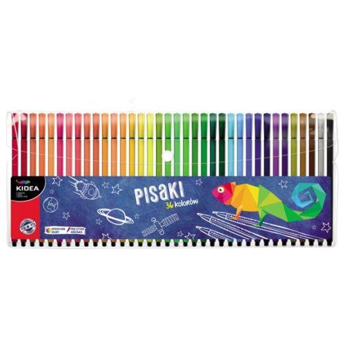 Kidea 36-farbige Filzstifte-Set, Marker zum Zeichnen und Malen