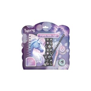 Jurnal cu lacăt 2in1 + ustensile Unicorn 15 126284646 - Jurnale