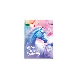 Servietă cu bandă elastică A4 Unicorn 15 DERFORM 126287523 - Derform