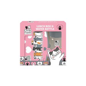 Frühstücksset + Wasserflasche 330 ml Cleo and Frank 39 Cat 126287868 - Derform