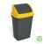 Rubbish bin with tilting lid plastic 50 litres grey up122 74205282