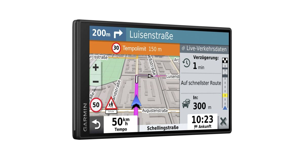 Navitech Viola GPS Nero Compatibile con Garmin DriveSmart