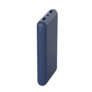 Belkin BoostCharge PowerBank Син, преносимо зарядно устройство, ъглов изглед - Външна батерия и Powerbank