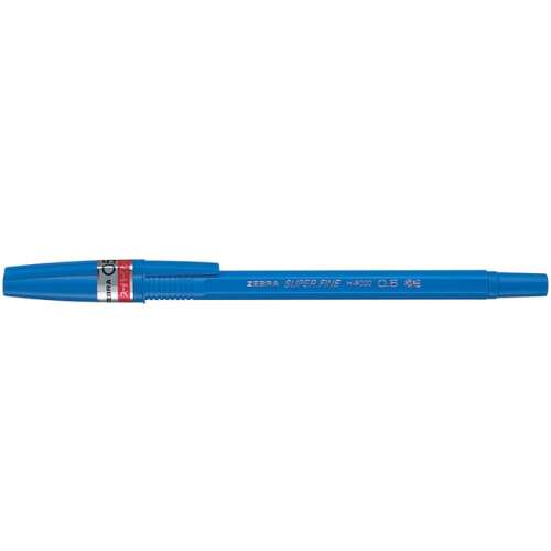 Kugelschreiber 0,5mm, h-8000 zebra, Schreibfarbe blau