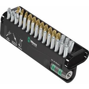 Wera  Bit-Check 30 Wood 1 (05057433001) Bit készlet 30 részes Kereszthornyú Pozidriv, Kereszthornyú Phillips, TORX 126309962