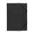 A4 Rubber Band Folder, 300g cardboard with corner rubber banding bluering®, black 41348625