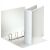 Esselte white panoramic ring binder A4, 7.5cm, D-ring, open mechanism