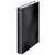 Leitz Wow schwarzer A4 Maxi Ringbuch mit 2 D-Ringen, 40mm, Seitenansicht