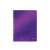 Caiet spiral LEITZ WOW A4, violet, cu un design unic cu bule