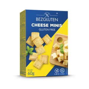 Bezgluten gluténmentes sajtos mini falatkák 60 g 126319661 - Keksz
