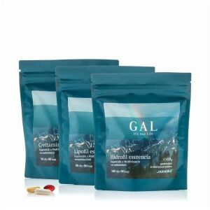 GAL Multivitamin utántöltő csomag C-vitamin, lipofil és hidrofil kapszulákkal - GAL