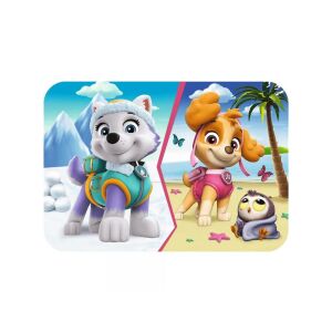 Trefl Patrula cățelușilor Skye și Everest puzzle din lemn de 24 de piese - Puzzle 3D & Puzzle cu burete