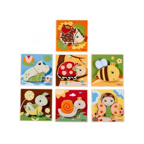 Eichhorn: Fa állatos puzzle többféle változatban 1db - Simba Toys 126327441 - Puzzle és kirakó