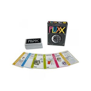 Игра на карти Fluxx с разпръснати карти - Asmodee Настолна игра