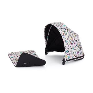 PETITE&MARS Napfénytető+övvédő Royal3 Limited100 Tattoo 126328535 - Babakocsi napernyő