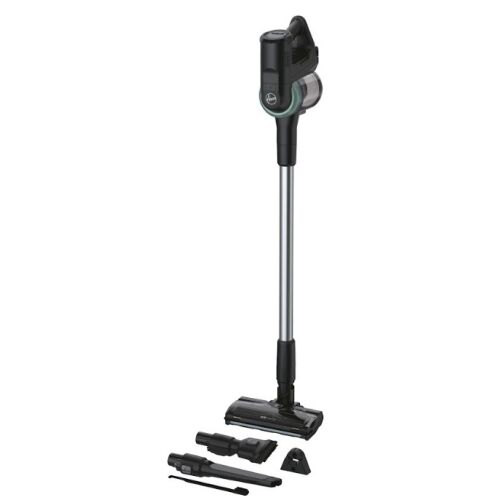 Hoover HF413HE 011 bežični usisavač s ručkom, crna i srebrna boja, s priborom