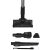 Hoover HF413HE 011 cordless stick vacuum cleaner, black and silver, with accessories