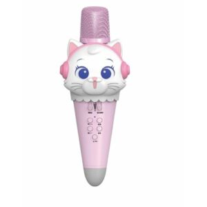 Microfon karaoke roz Sinder S610 pentru copii cu difuzor încorporat - Accesorii pentru microfon