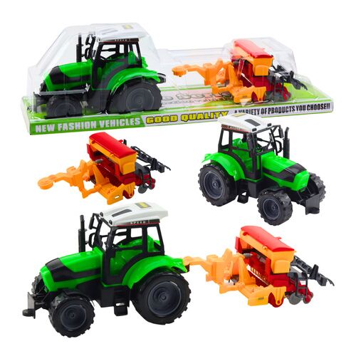 Traktor mezőgazdasági traktor vetőgép mezőgazdasági gép készlet 24794