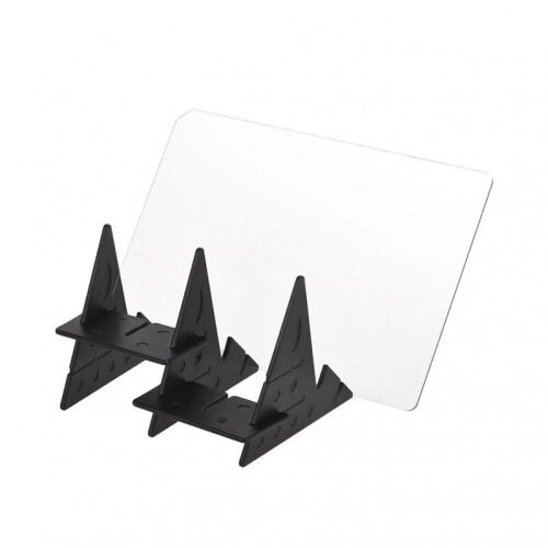 Rajzoló vetítő állvány, fekete műanyag, telefonhoz vagy táblagéphez