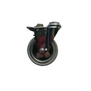 Kerék 100mm Krankenhausrolle mit Bremse - Industrieräder & -rollen