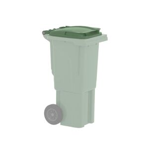 Capac verde pentru pubela de gunoi cu roti, 60L - Capace pentru containere de gunoi