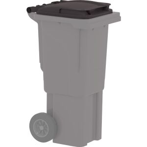 Kukafedél 60L antracitszürke - Capac pubelă 60L antracit - Capace pentru containere de gunoi