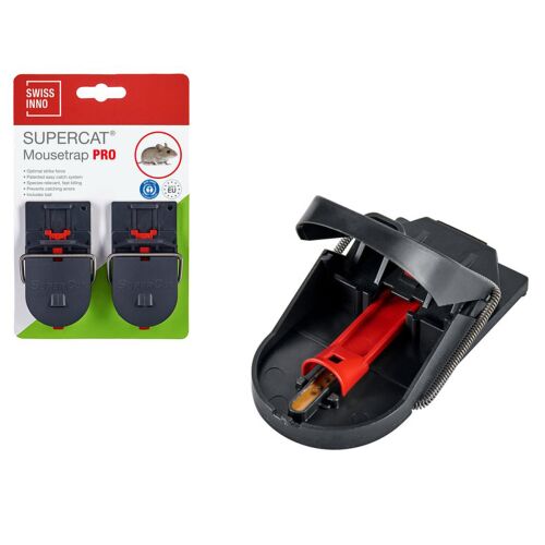 Držiak na myš SUPER CAT Swiss Inno (2ks/balenie) PRO (červený)