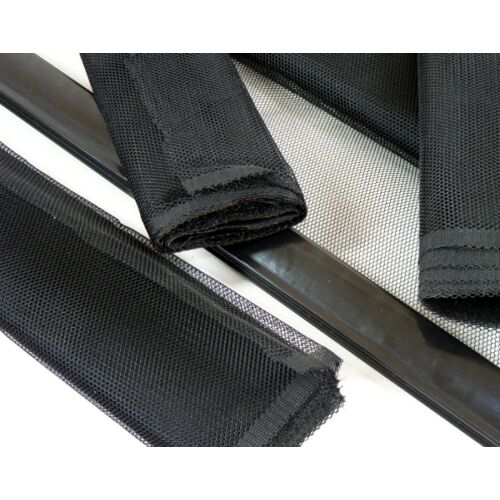 Fibreglass mosquito net black 1.5x30 m PROFI 2925