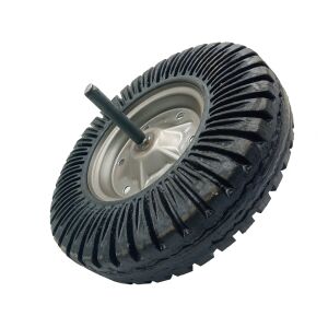 Wheelbarrow wheel with axle, replacement tire for wheelbarrow - Construction & Renovation