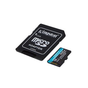 Card de memorie Kingston Canvas Go Plus 512GB microSDXC cu adaptor - Kingston Carduri memorie