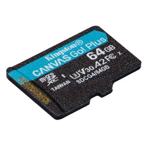 Card de memorie Kingston Canvas Go! Plus 64GB microSDXC pentru camere și smartphone-uri - Kingston Carduri memorie