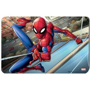Suport de masă Marvel Spider-Man Skyline, 43x28 cm, cu Spider-Man legănându-se deasupra unui oraș - Servete si naproane