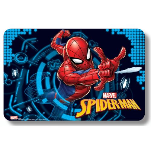 Suport de masă Marvel Spider-Man, Design Pânză de Păianjen, Protecție masă copii