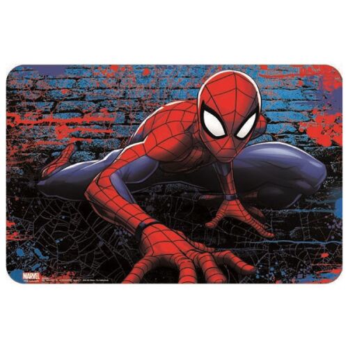 Suport de masă Spiderman Bricks 43x28 cm, față de masă cu tematică Marvel Comics